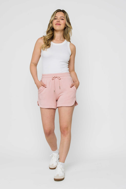 Deena-Luxe Fleece Short